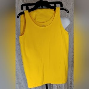 Yellow coordinated Pants set NWOT